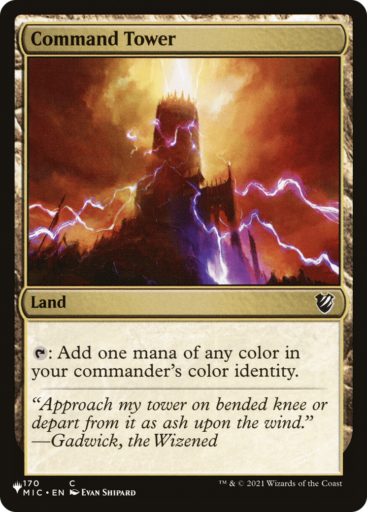 Command Tower (MIC) [The List] MTG Single Magic: The Gathering  | Multizone: Comics And Games