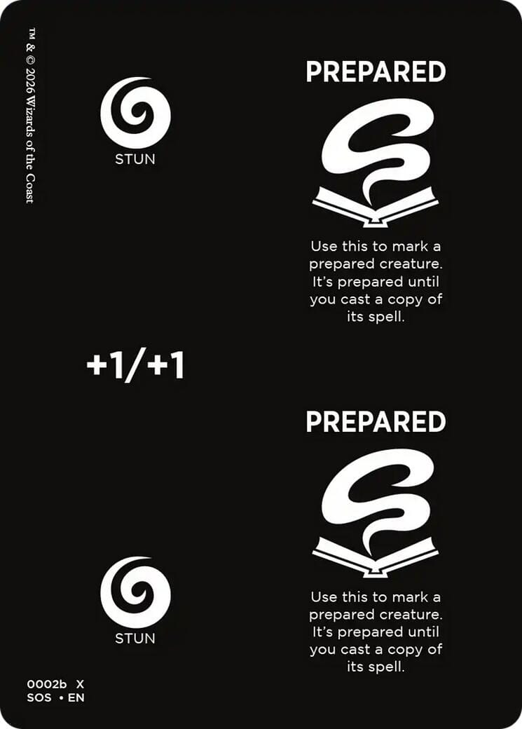 Punch Card Token [Secrets of Strixhaven Tokens] MTG Single Magic: The Gathering  | Multizone: Comics And Games