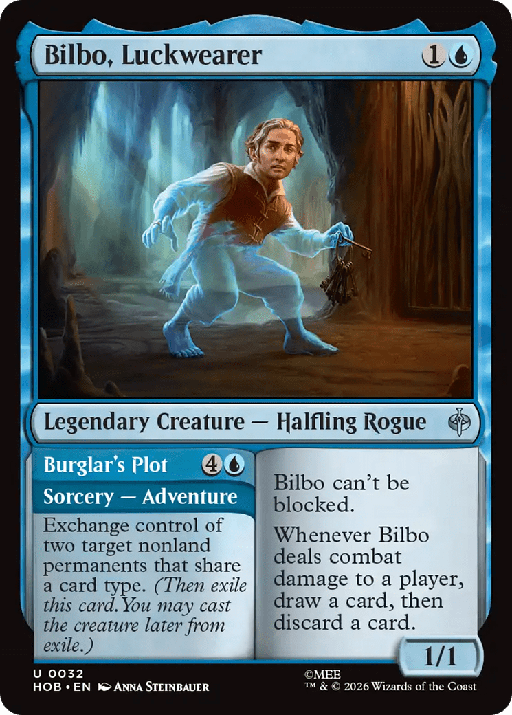 Bilbo, Luckwearer [The Hobbit] MTG Single Magic: The Gathering  | Multizone: Comics And Games