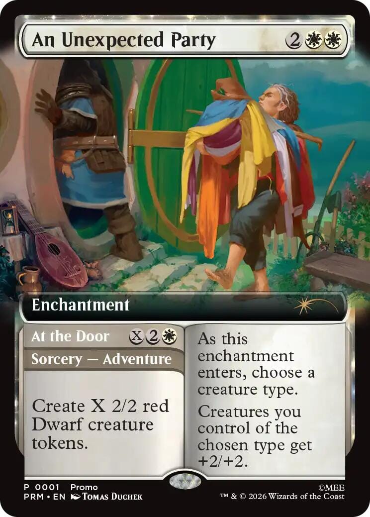 An Unexpected Party (Extended Art) [Media Promos] MTG Single Magic: The Gathering  | Multizone: Comics And Games