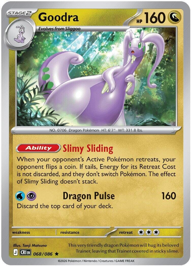 Goodra (068/086) (Deck Exclusive) [Mega Evolution: Chaos Rising] Pokemon Single Pokémon  | Multizone: Comics And Games