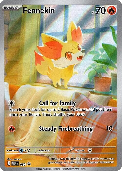 Fennekin (080) [Mega Evolution Promo] Pokemon Single Pokémon  | Multizone: Comics And Games