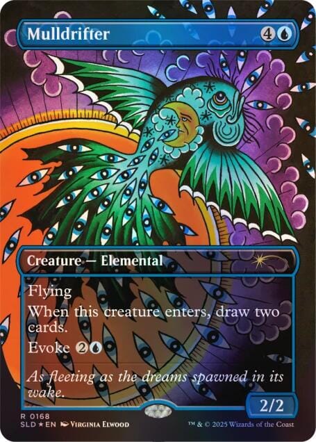 Mulldrifter (0168) (Rainbow Foil) [Secret Lair Drop Series] MTG Single Magic: The Gathering  | Multizone: Comics And Games