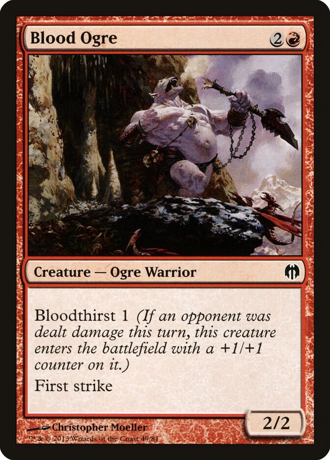 Blood Ogre [Duel Decks: Heroes vs. Monsters] MTG Single Magic: The Gathering  | Multizone: Comics And Games
