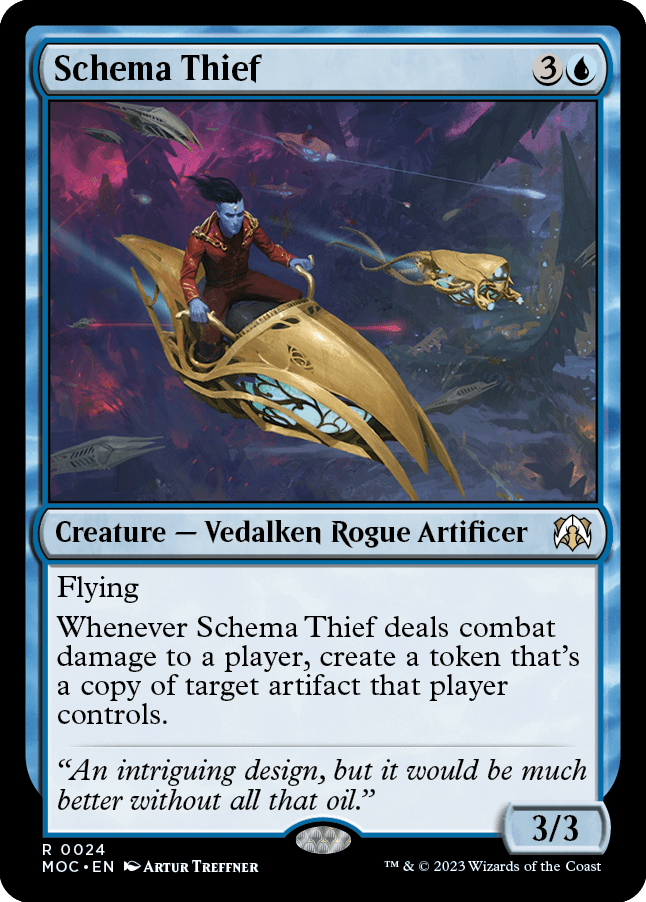 Schema Thief [March of the Machine Commander] MTG Single Magic: The Gathering  | Multizone: Comics And Games