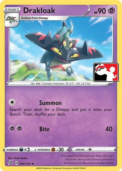 Drakloak (090/192) (Library Exclusive) [Miscellaneous Cards] Pokemon Single Pokémon  | Multizone: Comics And Games