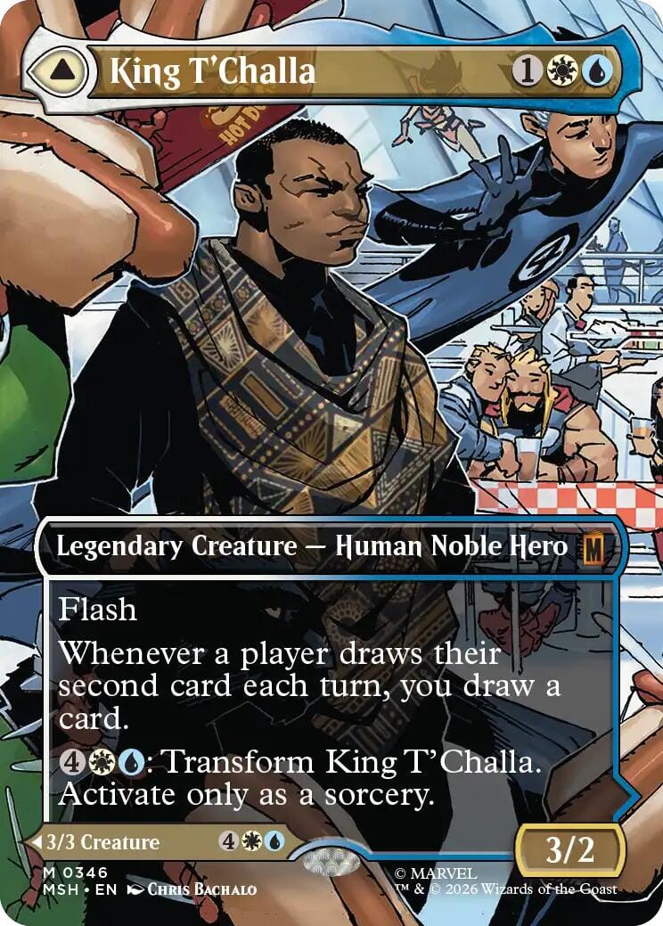 King T'Challa (Borderless) (0346) [Marvel Super Heroes] | Multizone: Comics And Games
