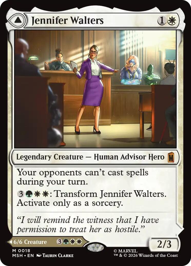 Jennifer Walters // The Sensational She-Hulk [Marvel Super Heroes] MTG Single Magic: The Gathering  | Multizone: Comics And Games