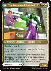Jennifer Walters // The Sensational She-Hulk [Marvel Super Heroes] MTG Single Magic: The Gathering  | Multizone: Comics And Games