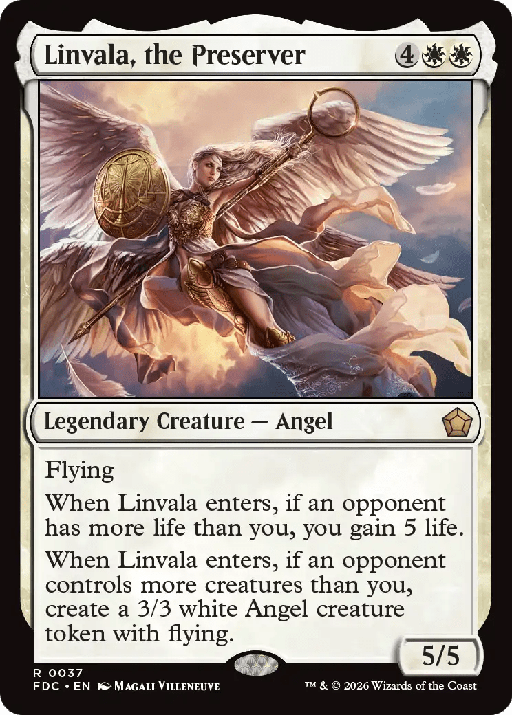 Linvala, the Preserver [Foundations Commander] MTG Single Magic: The Gathering  | Multizone: Comics And Games