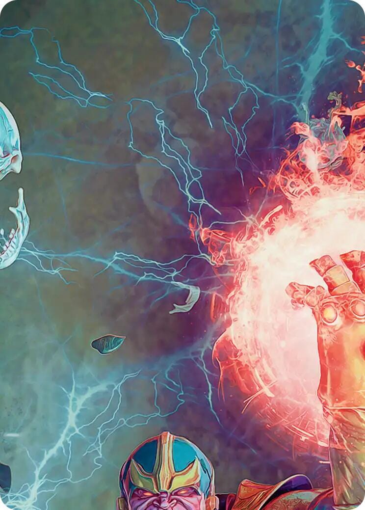 Thanos, the Mad Titan Art Card (2/9) [Marvel Super Heroes Art Series] | Multizone: Comics And Games