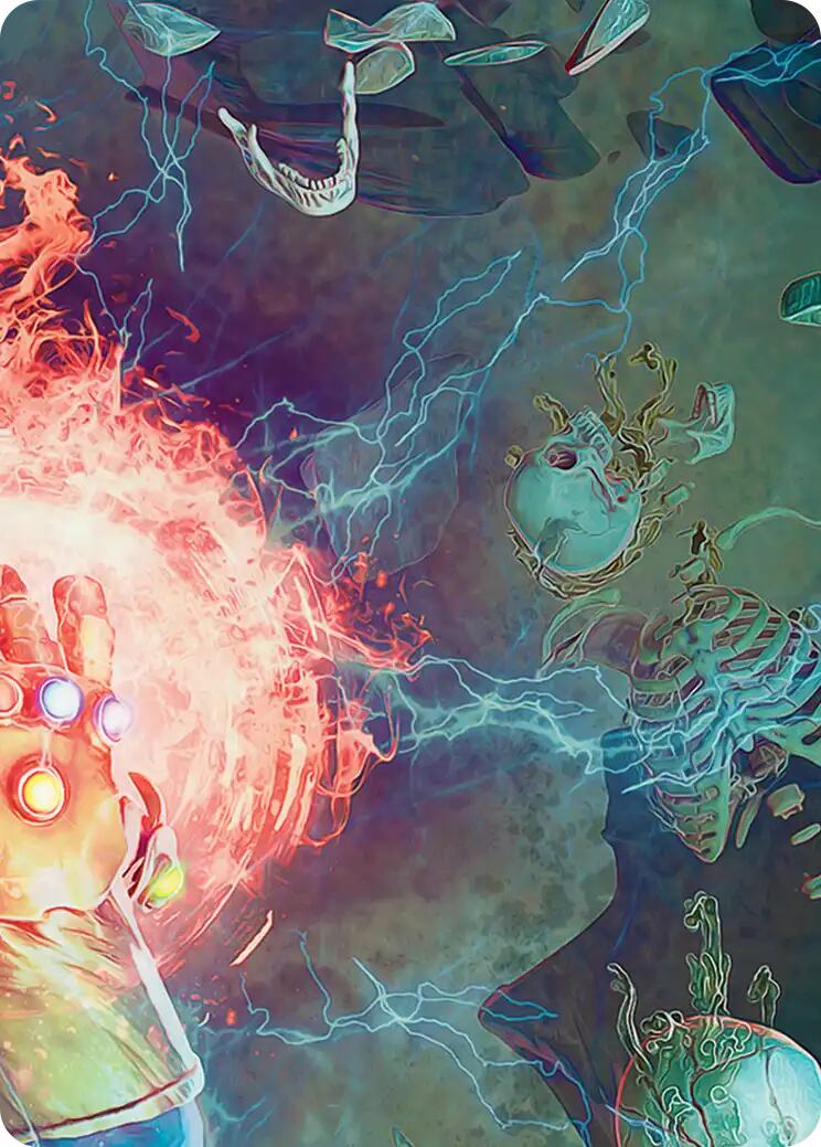Thanos, the Mad Titan Art Card (3/9) [Marvel Super Heroes Art Series] | Multizone: Comics And Games