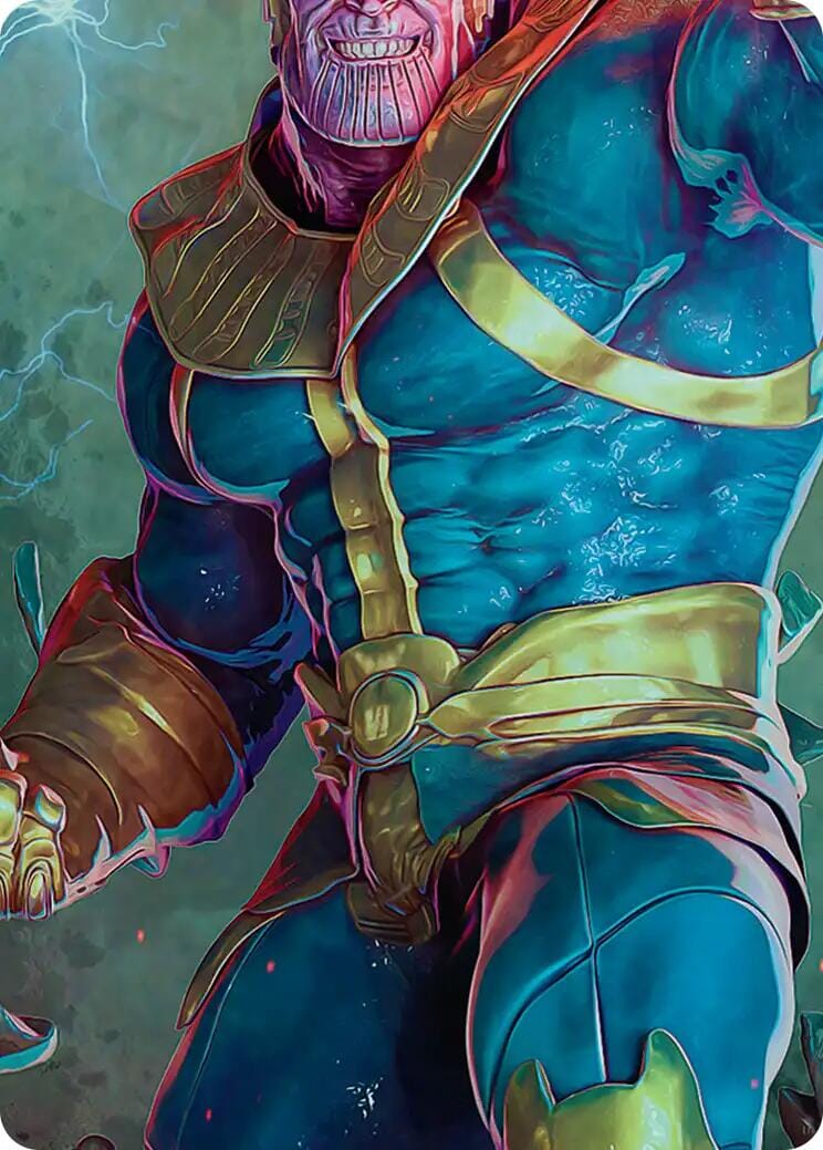 Thanos, the Mad Titan Art Card (5/9) [Marvel Super Heroes Art Series] | Multizone: Comics And Games