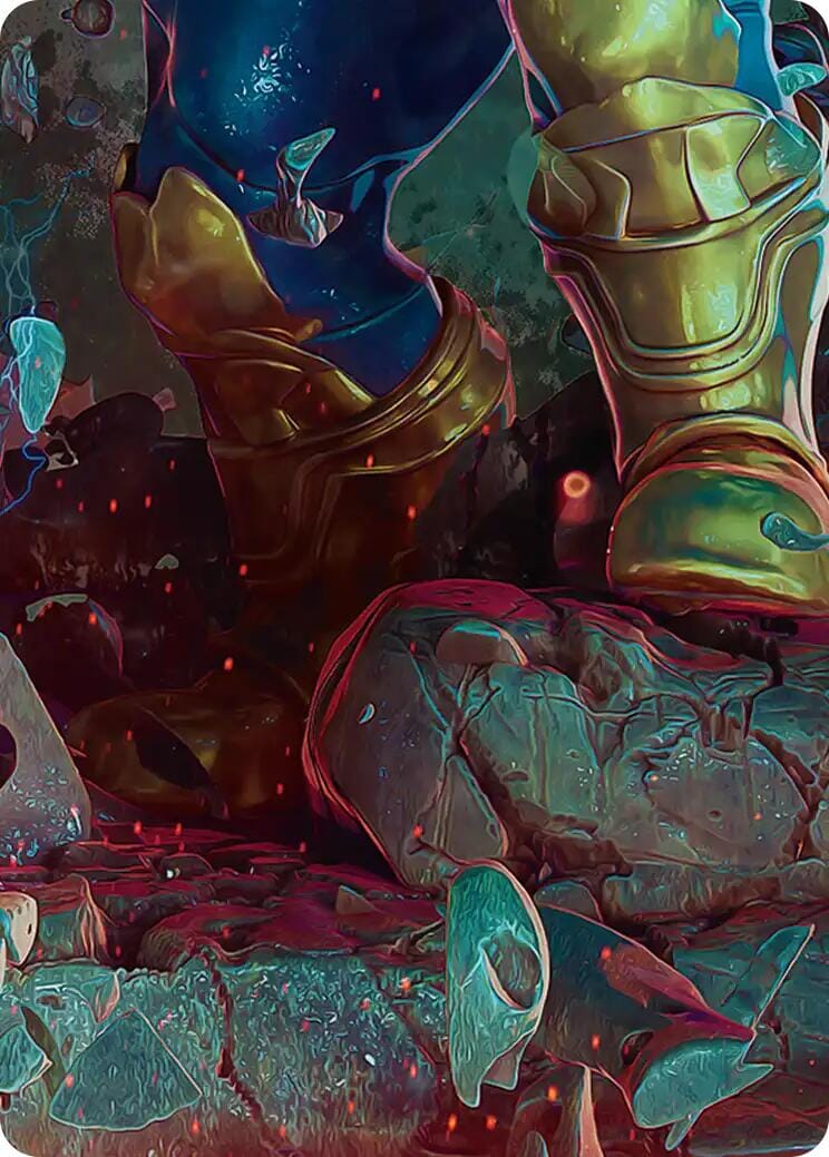 Thanos, the Mad Titan Art Card (8/9) [Marvel Super Heroes Art Series] | Multizone: Comics And Games