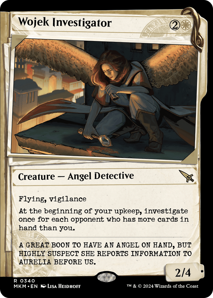 Wojek Investigator (Showcase) [Murders at Karlov Manor] MTG Single Magic: The Gathering  | Multizone: Comics And Games