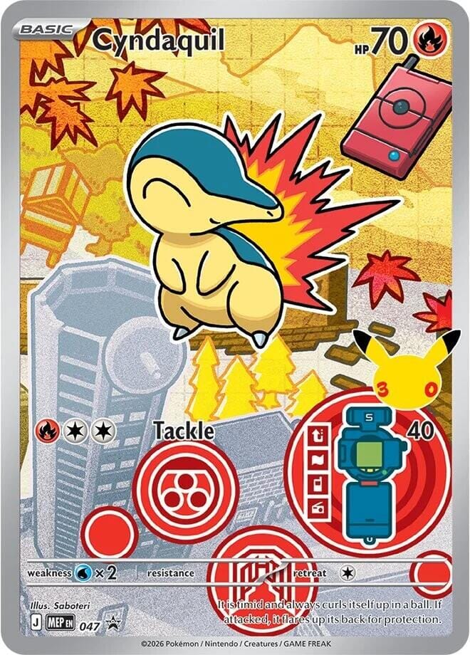 Cyndaquil (047) [Mega Evolution Promo] | Multizone: Comics And Games