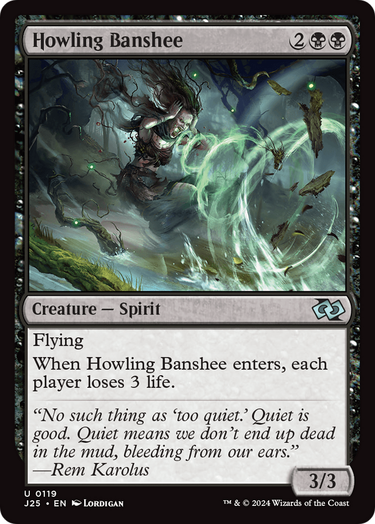 Howling Banshee [Foundations Jumpstart] MTG Single Magic: The Gathering  | Multizone: Comics And Games