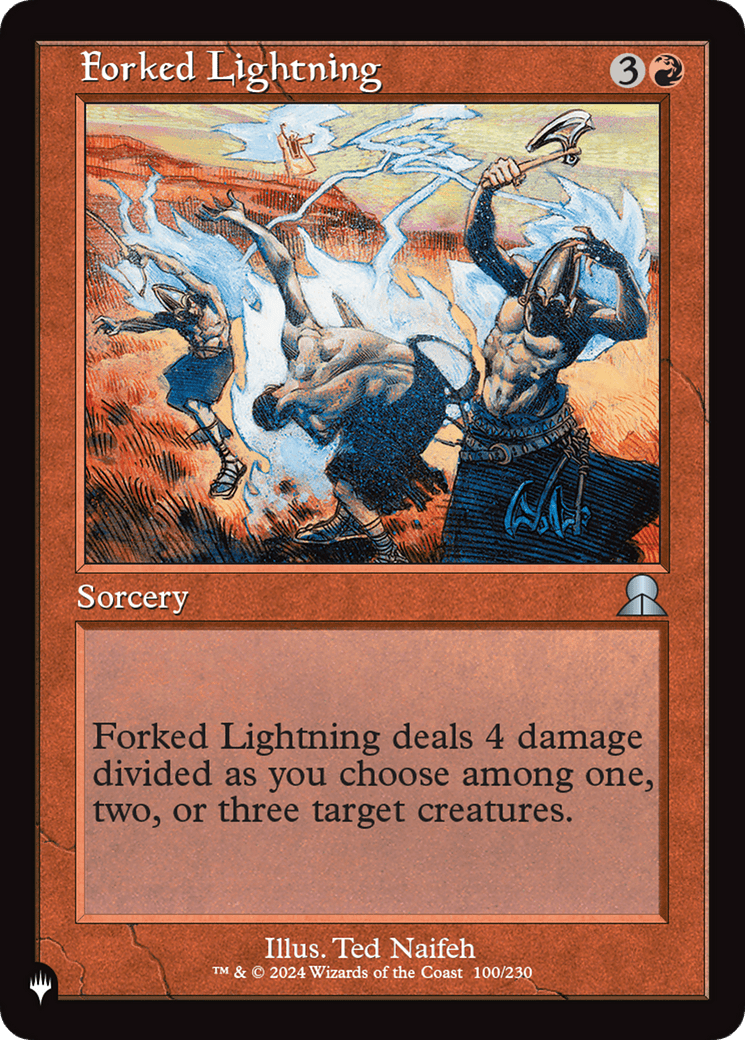 Forked Lightning [The List] MTG Single Magic: The Gathering  | Multizone: Comics And Games