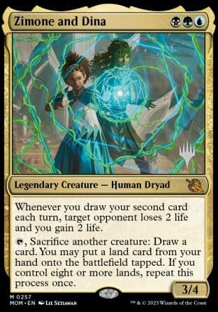 Zimone and Dina (Promo Pack) [March of the Machine Promos] MTG Single Magic: The Gathering  | Multizone: Comics And Games