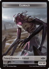 Eldrazi // Citizen Double-Sided Token [Tarkir: Dragonstorm Commander Tokens] MTG Single Magic: The Gathering  | Multizone: Comics And Games