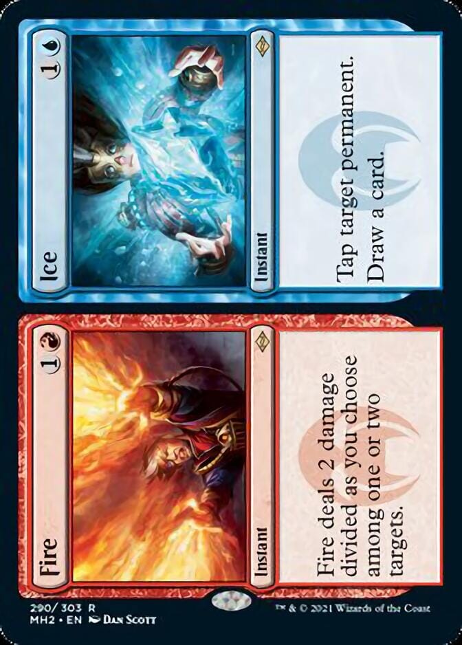Fire // Ice (Foil Etched) [Modern Horizons 2] MTG Single Magic: The Gathering  | Multizone: Comics And Games