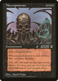 Necropotence (Oversized) [Oversize Cards] MTG Single Magic: The Gathering  | Multizone: Comics And Games