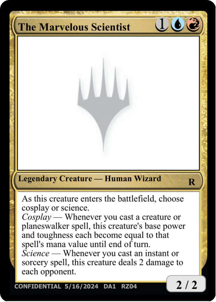 The Marvelous Scientist [Unknown Event] MTG Single Magic: The Gathering  | Multizone: Comics And Games