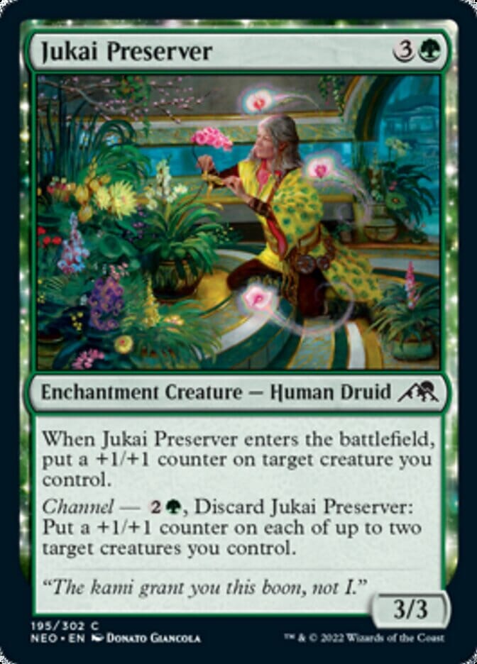 Jukai Preserver [Kamigawa: Neon Dynasty] MTG Single Magic: The Gathering  | Multizone: Comics And Games