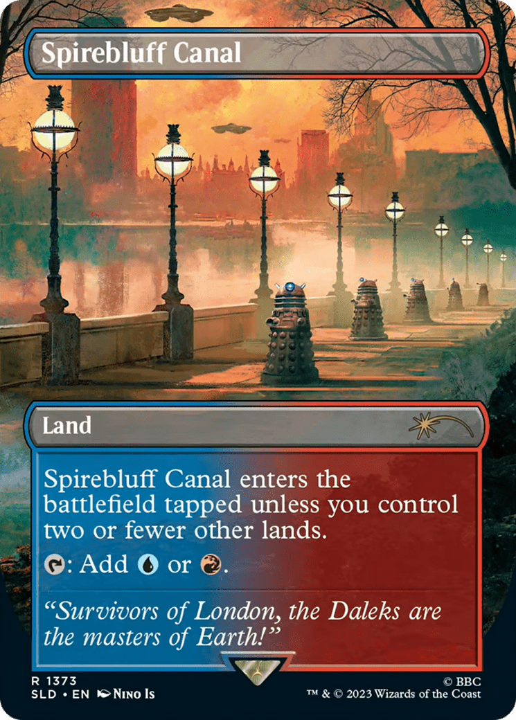 Spirebluff Canal [Secret Lair Drop Series] MTG Single Magic: The Gathering  | Multizone: Comics And Games