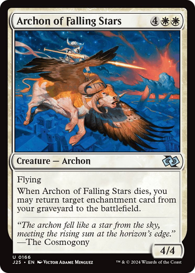 Archon of Falling Stars [Foundations Jumpstart] MTG Single Magic: The Gathering  | Multizone: Comics And Games