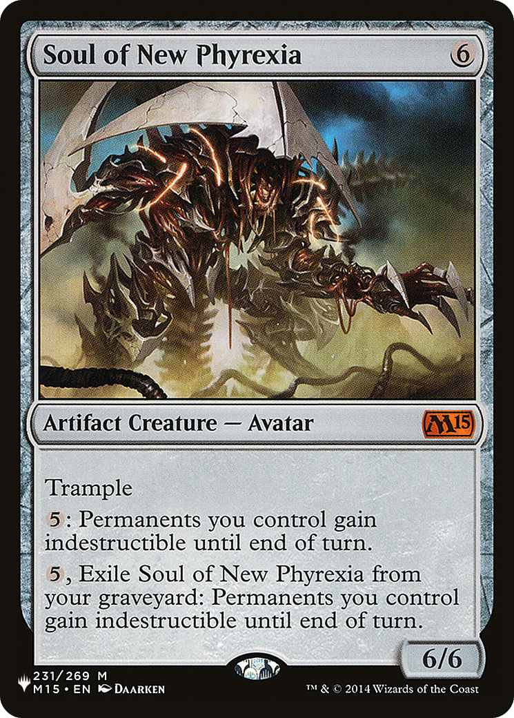 Soul of New Phyrexia [The List] MTG Single Magic: The Gathering  | Multizone: Comics And Games