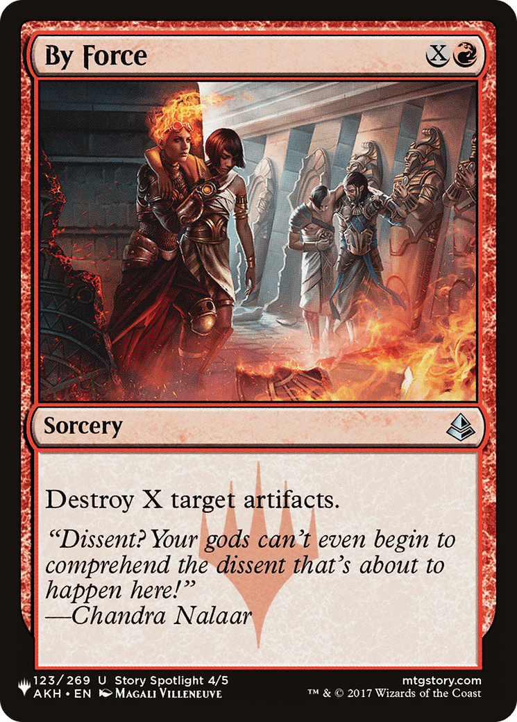 By Force [The List] MTG Single Magic: The Gathering  | Multizone: Comics And Games