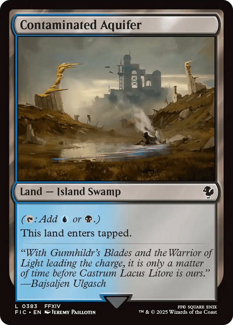 Contaminated Aquifer [FINAL FANTASY Commander] MTG Single Magic: The Gathering  | Multizone: Comics And Games
