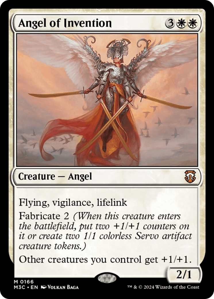 Angel of Invention (Ripple Foil) [Modern Horizons 3 Commander] MTG Single Magic: The Gathering  | Multizone: Comics And Games