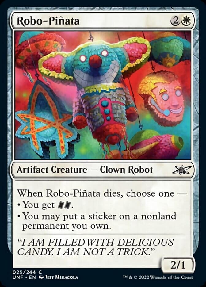 Robo-Pinata [Unfinity] MTG Single Magic: The Gathering  | Multizone: Comics And Games
