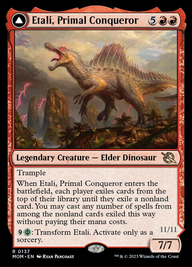 Etali, Primal Conqueror // Etali, Primal Sickness [March of the Machine] MTG Single Magic: The Gathering  | Multizone: Comics And Games