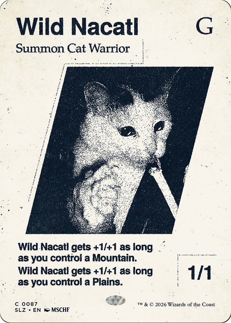 Wild Nacatl (0087) [Secret Lair x MSCHF: The Zeta Set] | Multizone: Comics And Games