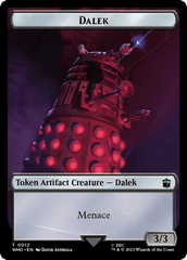 Dalek // Dinosaur Double-Sided Token [Doctor Who Tokens] MTG Single Magic: The Gathering  | Multizone: Comics And Games