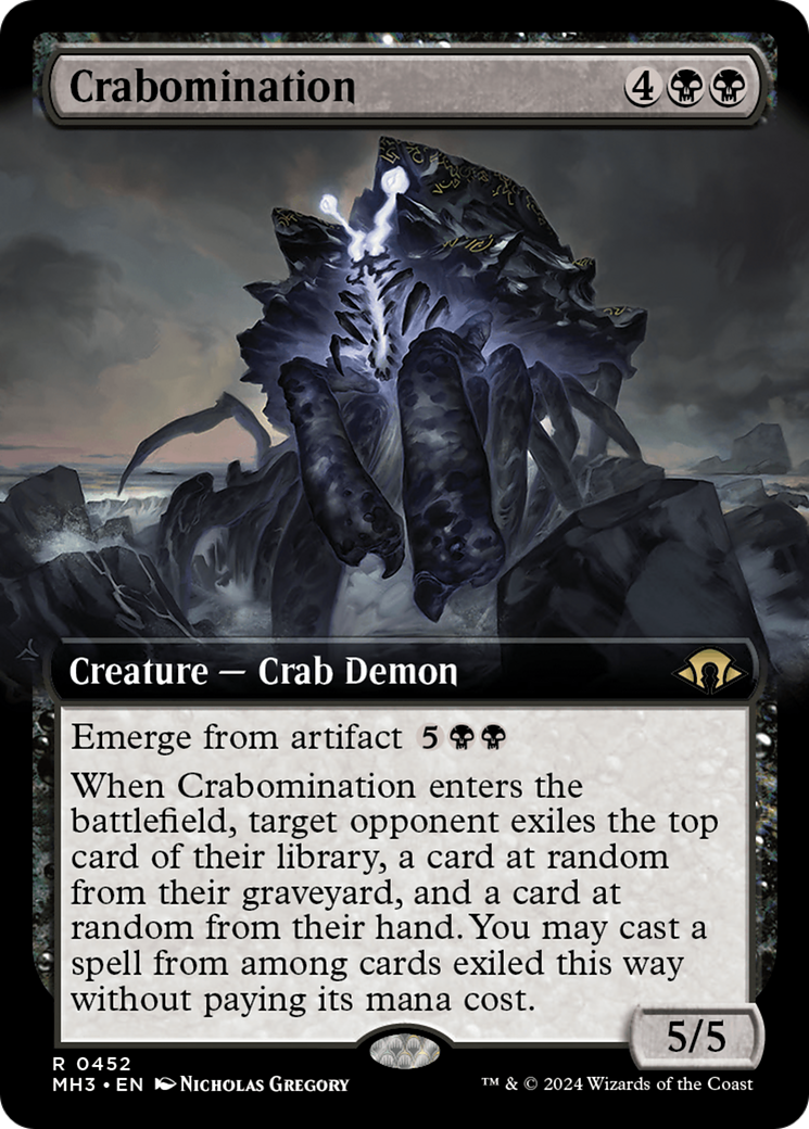 Crabomination (Extended Art) [Modern Horizons 3] | Multizone: Comics And Games