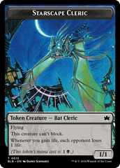 Cragflame // Starscape Cleric Double-Sided Token [Bloomburrow Tokens] MTG Single Magic: The Gathering  | Multizone: Comics And Games