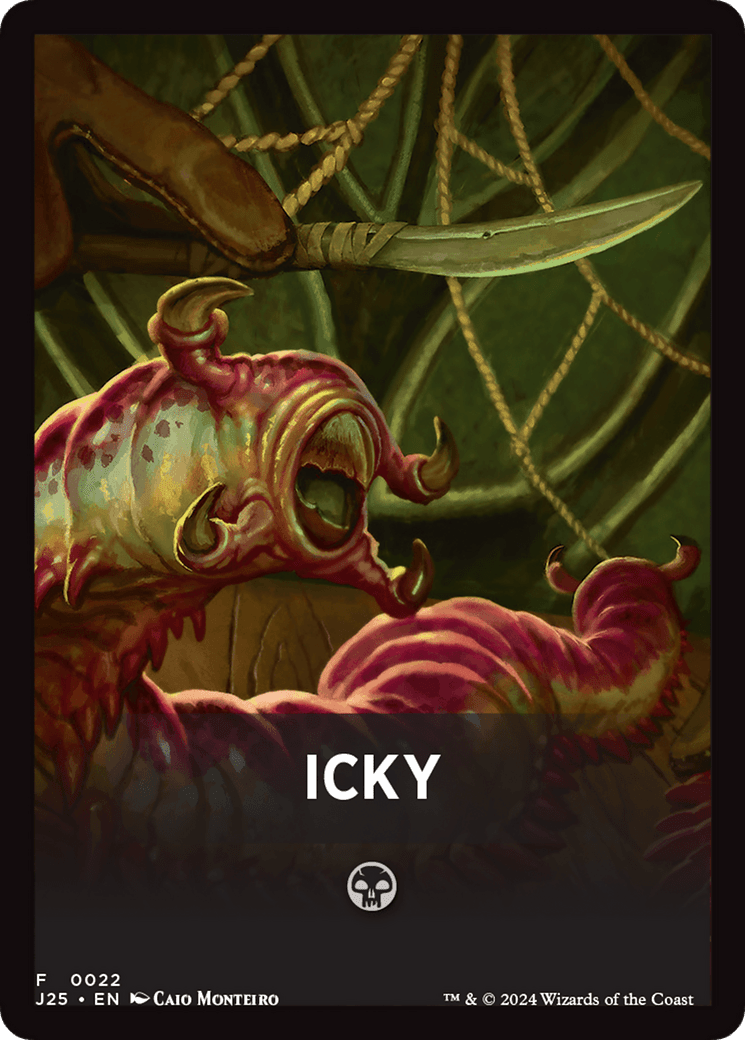 Icky Theme Card [Foundations Jumpstart Front Cards] MTG Single Magic: The Gathering  | Multizone: Comics And Games