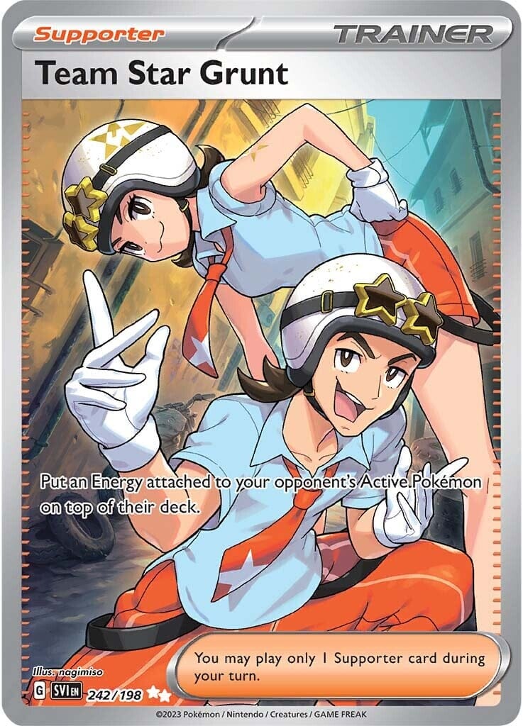 Team Star Grunt (242/198) [Scarlet & Violet: Base Set] Pokemon Single Pokémon  | Multizone: Comics And Games