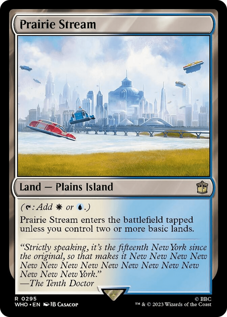 Prairie Stream [Doctor Who] MTG Single Magic: The Gathering  | Multizone: Comics And Games