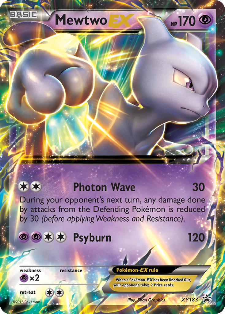 Mewtwo EX (XY183) [XY: Black Star Promos] Pokemon Single Pokémon  | Multizone: Comics And Games