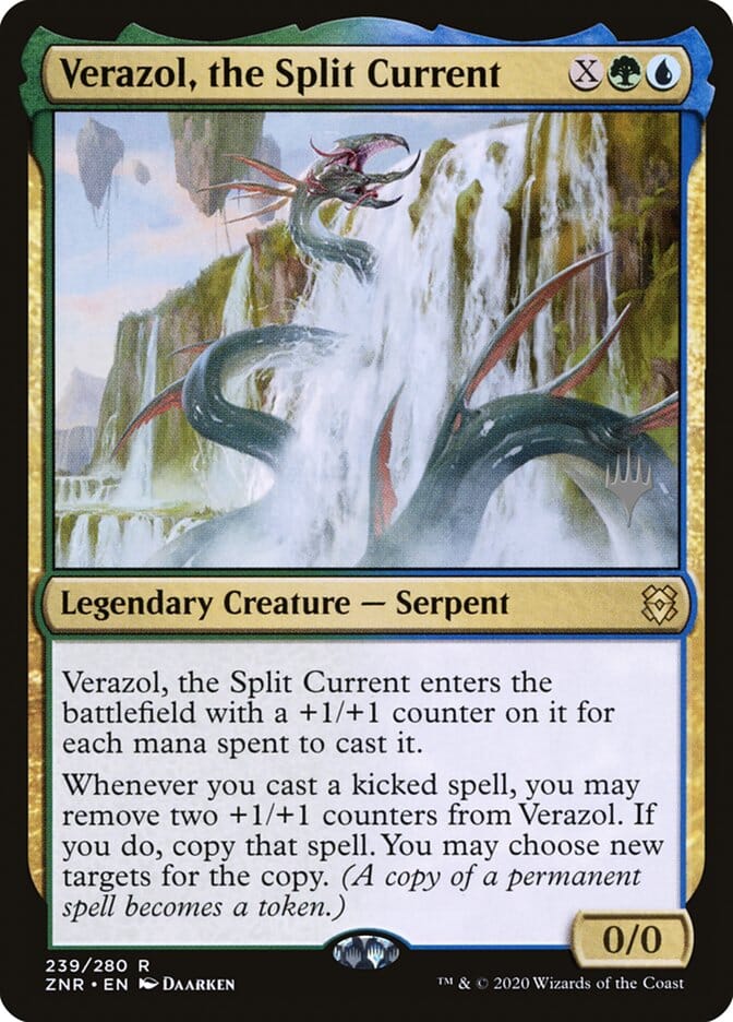 Verazol, the Split Current (Promo Pack) [Zendikar Rising Promos] MTG Single Magic: The Gathering  | Multizone: Comics And Games
