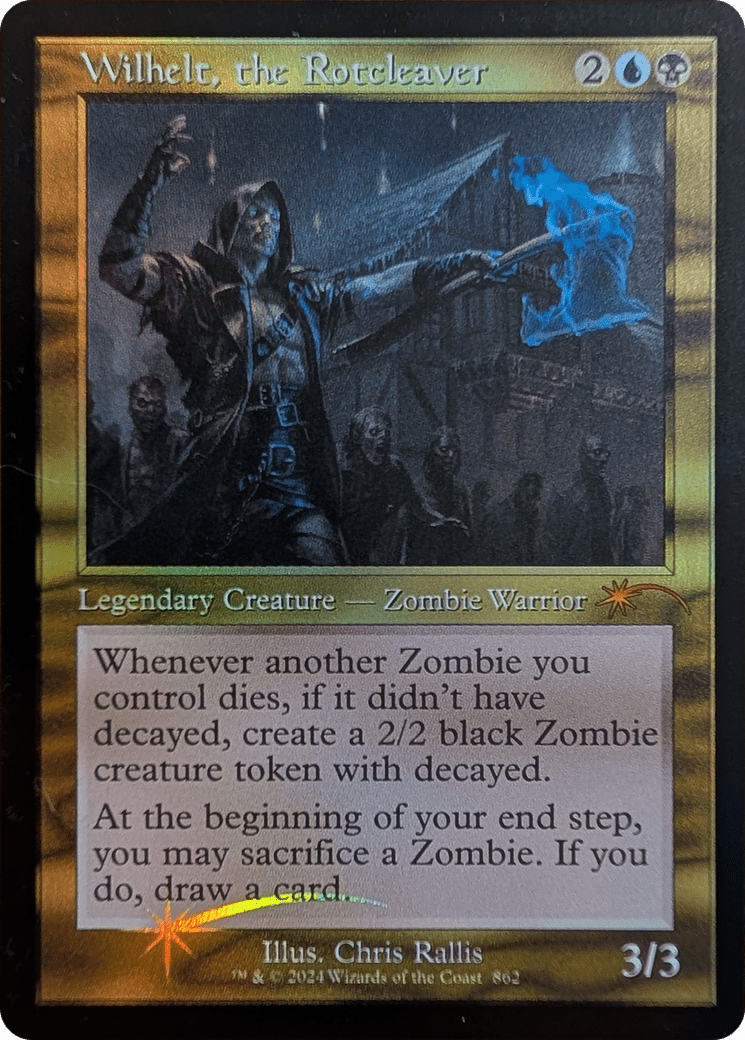 Wilhelt, the Rotcleaver (Retro Frame) [Secret Lair Drop Series] MTG Single Magic: The Gathering  | Multizone: Comics And Games