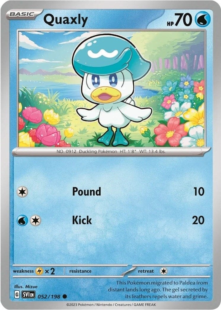Quaxly (052/198) (Paldea Collection) [Scarlet & Violet: Base Set] Pokemon Single Pokémon  | Multizone: Comics And Games