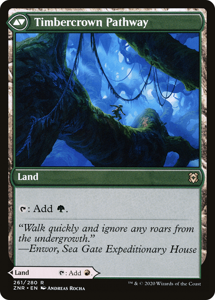Cragcrown Pathway // Timbercrown Pathway [Secret Lair: From Cute to Brute] MTG Single Magic: The Gathering  | Multizone: Comics And Games