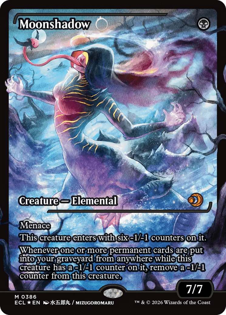 Moonshadow (0386) (Showcase) [Lorwyn Eclipsed] MTG Single Magic: The Gathering  | Multizone: Comics And Games