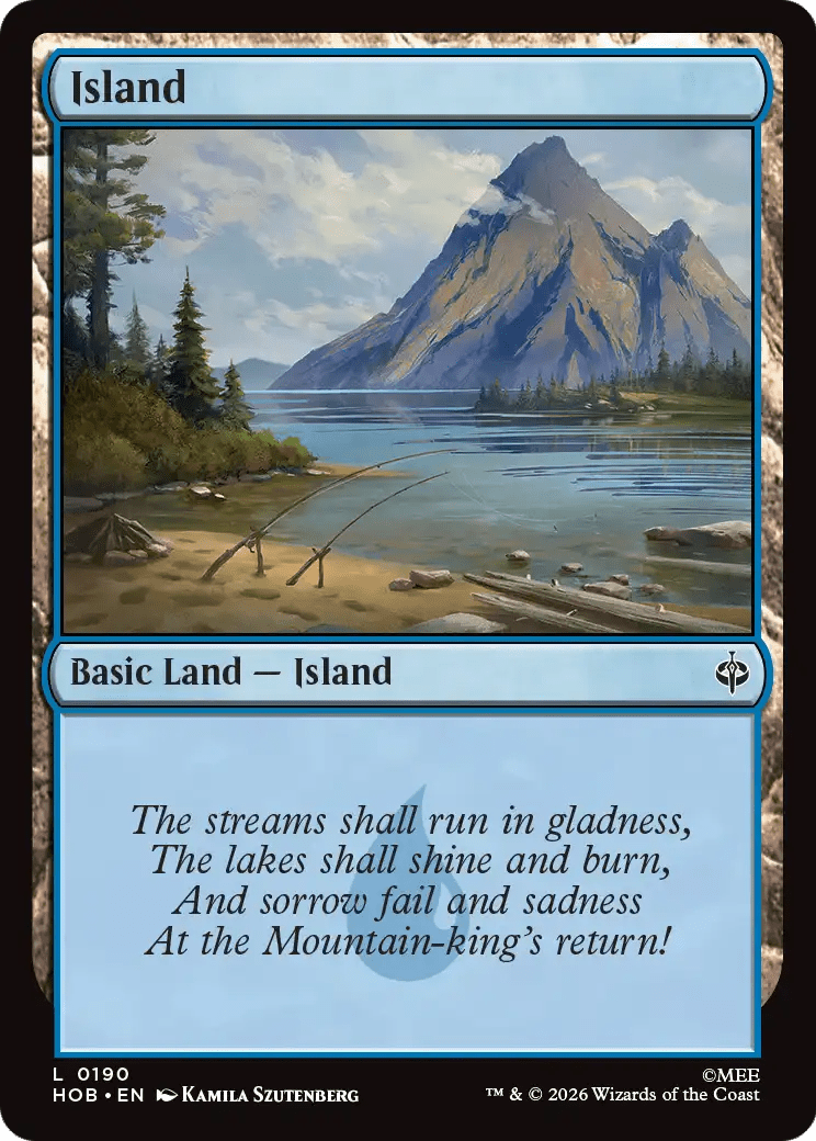 Island (0190) [The Hobbit] MTG Single Magic: The Gathering  | Multizone: Comics And Games